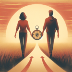 Couple avançant sans projet commun, cap partagé