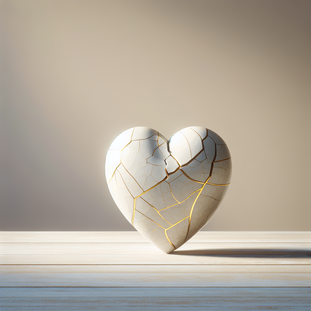 Kintsugi d'un coeur, confiance amoureuse reconstruite